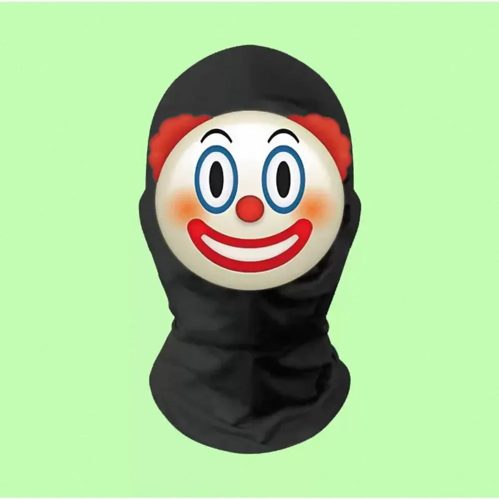 2‑Pack 3D Meme Balaclava Mask, Funny Prank Headwear Halloween Cosplay